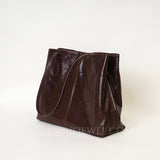 Womens Black Leather Tote Bag Genuine Leather Tote Bag With Zipper - Annie Jewel