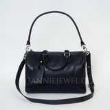 Genuine Leather Boston Bag Handbag Leather Crossbody Boston Bag For Ladies - Annie Jewel