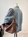 brown Hobo Leather Bags For Women Leather Hobo Leather Shoulder Bag Hobo