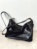 black Hobo Leather Bags For Women Leather Hobo Leather Shoulder Bag Hobo