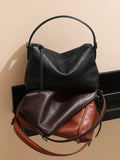 Genuine Leather Hobo Bags Leather Hobo Shoulder Bag Womens