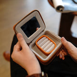 Leather Small Jewelry Case