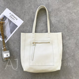 Soft Tote Bags beige Leather Tote Bag Genuine Leather Tote Bags For Women