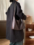 Black Slouchy Purse Women's Black Leather Hobo Tote Bag Black Hobo Shoulder Bag