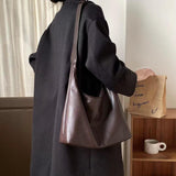 Black Slouchy Purse Women's Black Leather Hobo Tote Bag Black Hobo Shoulder Bag