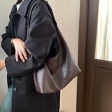 Black Slouchy Purse Women's Black Leather Hobo Tote Bag Black Hobo Shoulder Bag