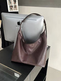 Black Slouchy Purse Women's Black Leather Hobo Tote Bag Black Hobo Shoulder Bag