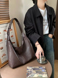 Black Slouchy Purse Women's Black Leather Hobo Tote Bag Black Hobo Shoulder Bag