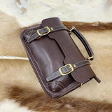 Women's brown leather satchel purse Brown Satchel Ladies Satchel Handbags