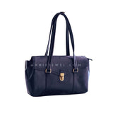 black Genuine Leather Satchel Tote Bag Satchel Large Satchel Bag Womens