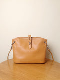 Genuine Leather Bucket Bag Crossbody camel Leather Bucket Bag Womens