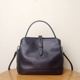 Genuine Leather Black Bucket Bag Crossbody Black Leather Bucket Bag Womens