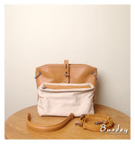 Genuine Leather Bucket Bag Crossbody camel Leather Bucket Bag Womens