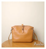 Genuine Leather Bucket Bag Crossbody camel Leather Bucket Bag Womens