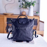black Leather Rucksack Ladies Genuine Leather Backpack Womens Brown
