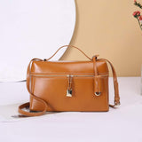 Stylish Leather Zip Crossbody Bags & Purses for Ladies