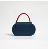 Leather Round Bag Small Round Leather Handbag Round Leather Purse Womens
