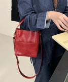 black Leather Bucket Bag Purse Mini Leather Bucket Bag Crossbody