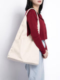 Women's Black Canvas Hobo Bag Canvas Hobo Bags Thick Canvas Bag