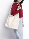 Women's Black Canvas Hobo Bag Canvas Hobo Bags Thick Canvas Bag