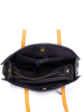 Top Grain Leather Round Bag Round Leather Tote