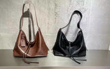 Women's Leather Hobo Bags Brown Leather Hobo Bag Dark Brown Hobo Bag