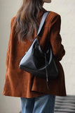Women's Leather Hobo Bags black Leather Hobo Bag  medium hobo bag