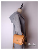 Womens Leather Saddle Bag Crossbody Genuine Leather Saddle Bag Purse