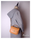 Womens Leather Saddle Bag Crossbody Genuine Leather Saddle Bag Purse