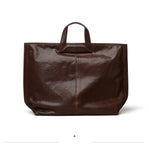 Genuine Leather Tote Bags For Women With Laptop Compartment Best leather Laptop Bag Women's - Annie Jewel