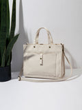 Women's Zippered Canvas Tote Bag Zip Tote Canvas Bag cotton