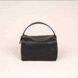Black Leather Zip Crossbody Bag Zip Top Leather Crossbody Bag Womens - Annie Jewel