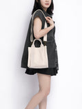 Women's crossbody canvas tote bag Small Tote Bags Canvas