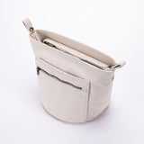 Bucket Canvas Inner Storage Insert Purse - Annie Jewel