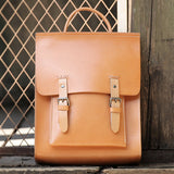 Women's Tan Satchel Backpack Bags - Annie Jewel