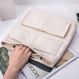 Canvas Inner Storage Backpack Organizer Pouch Insert Purse
