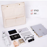 Canvas Inner Storage Backpack Organizer Pouch Insert Purse