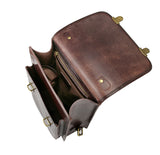ladies leather rucksack