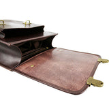 ladies leather rucksack