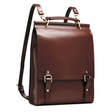 ladies leather rucksack