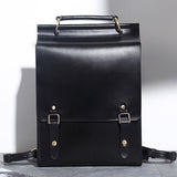 ladies leather rucksack