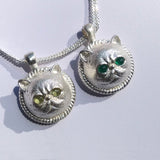 Handmade Silver Necklace Garfield Cat Kitty Pet Unique Cute Bracelet Necklace Pendant Christmas Gift Jewelry Accessories Women - Annie Jewel