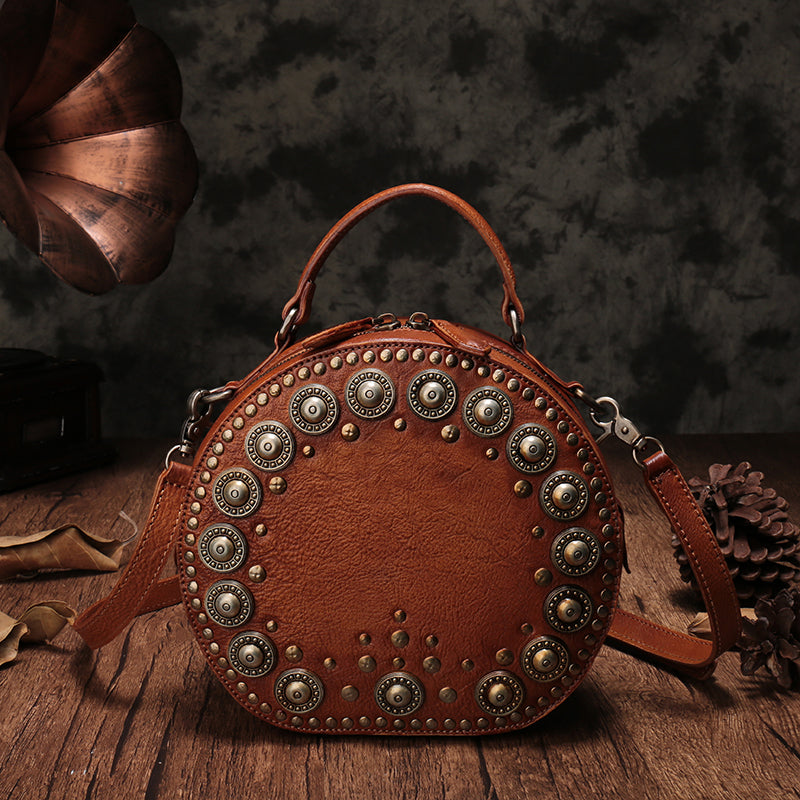 The Circle Bag - Brown