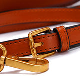 Leather Circle Crossbody Bag Purse - Annie Jewel