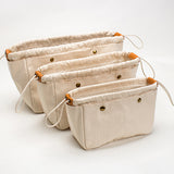 Canvas Insert Organizer Purse Cosmetic&Toiletry Bags