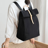Womens Canvas Folded Backpack Laptop Bags - Annie Jewel