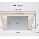 Canvas Insert Organizer Purse Cosmetic&Toiletry Bags