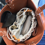 Canvas Insert Purse Tidy Travel Cosmetic Pocket - Annie Jewel