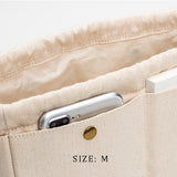 Canvas Insert Organizer Purse Cosmetic&Toiletry Bags