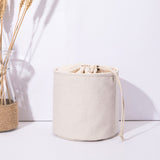 Canvas Bucket Inner Pouch Insert Purse - Annie Jewel